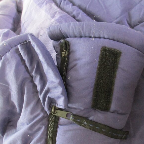 L. L. BEAN FLANNEL-LINED CAMP 20° SLEEPING BAG - Picture 11 of 16